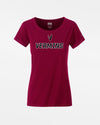 Diamond Pride Ladies Premium Light T-Shirt "Wesseling Vermins", V & Vermins, maroon-rot-DIAMOND PRIDE