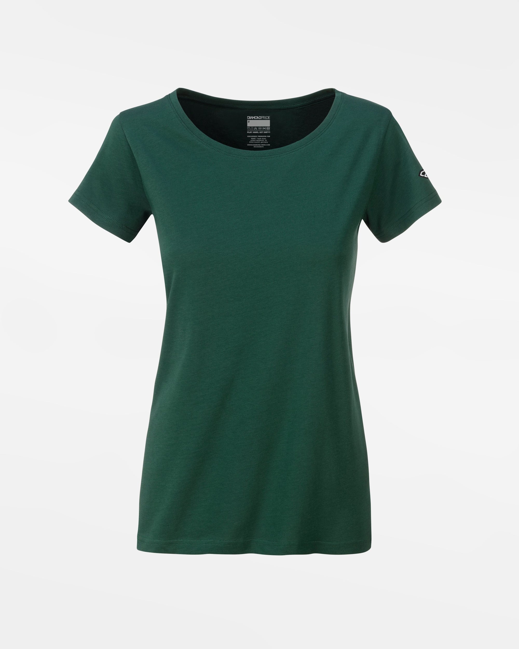 Diamond Pride Ladies Premium Light T-Shirt, dunkelgrün-DIAMOND PRIDE
