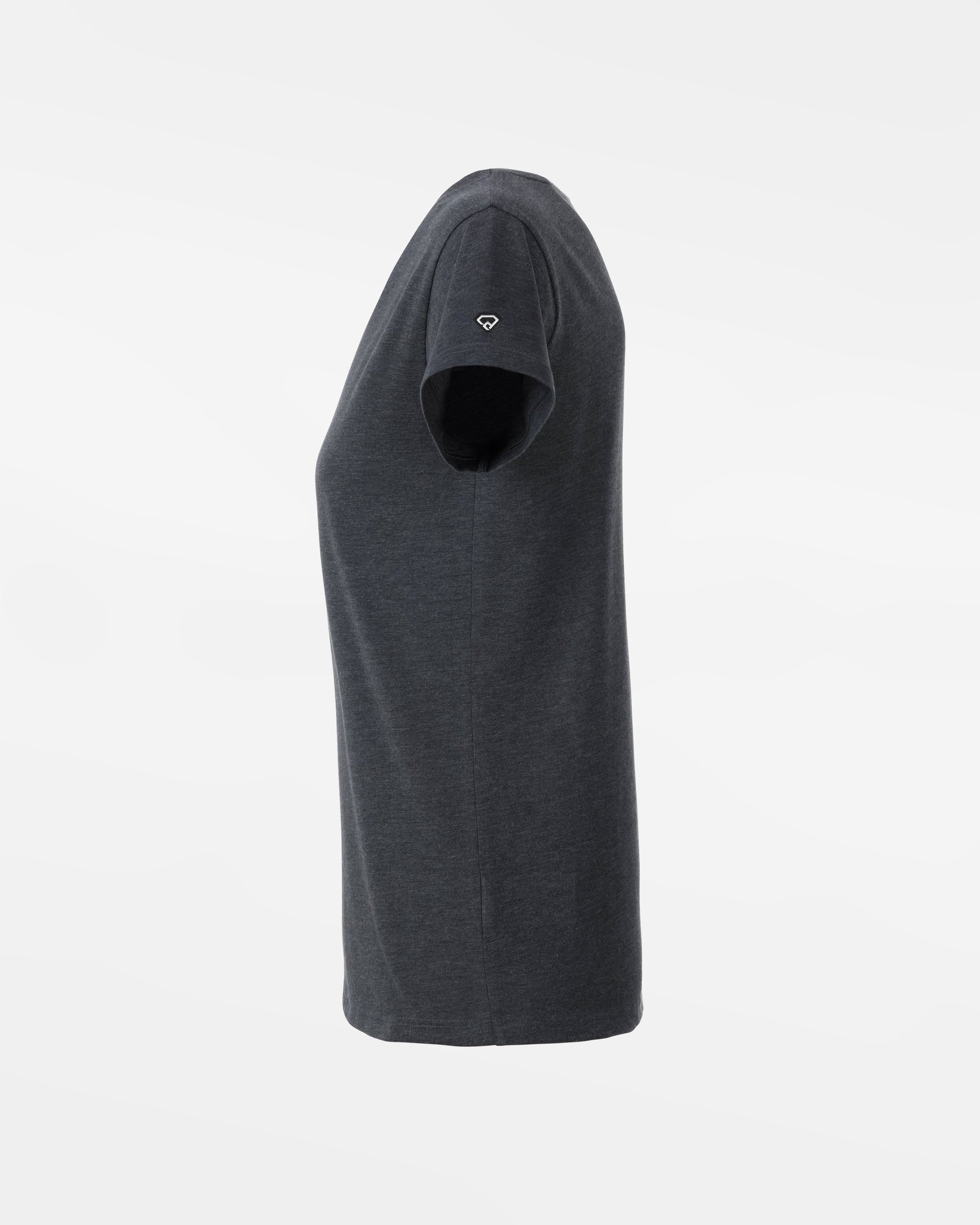 Diamond Pride Ladies Premium Light T-Shirt, heather dunkelgrau-DIAMOND PRIDE