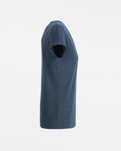 Diamond Pride Ladies Premium Light T-Shirt, heather navy blau-DIAMOND PRIDE