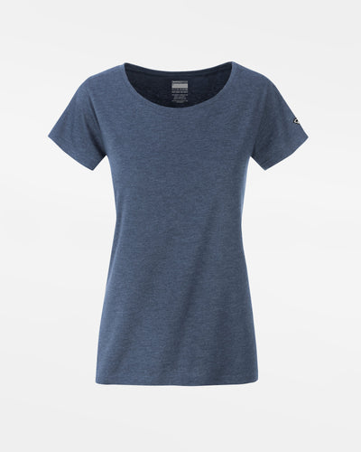 Diamond Pride Ladies Premium Light T-Shirt, heather navy blau-DIAMOND PRIDE