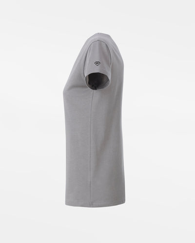 Diamond Pride Ladies Premium Light T-Shirt, hellgrau-DIAMOND PRIDE