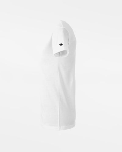 Diamond Pride Ladies Premium Light T-Shirt, weiss-DIAMOND PRIDE