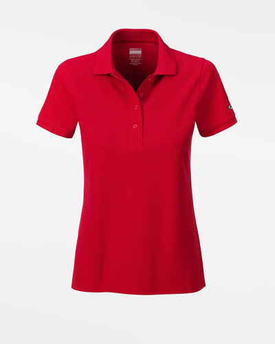Diamond Pride Ladies Premium Polo-Shirt "Hard Bulls", rot-DIAMOND PRIDE