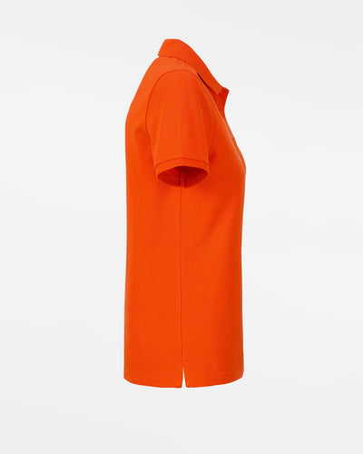 Diamond Pride Ladies Premium Polo-Shirt, dunkelorange-DIAMOND PRIDE