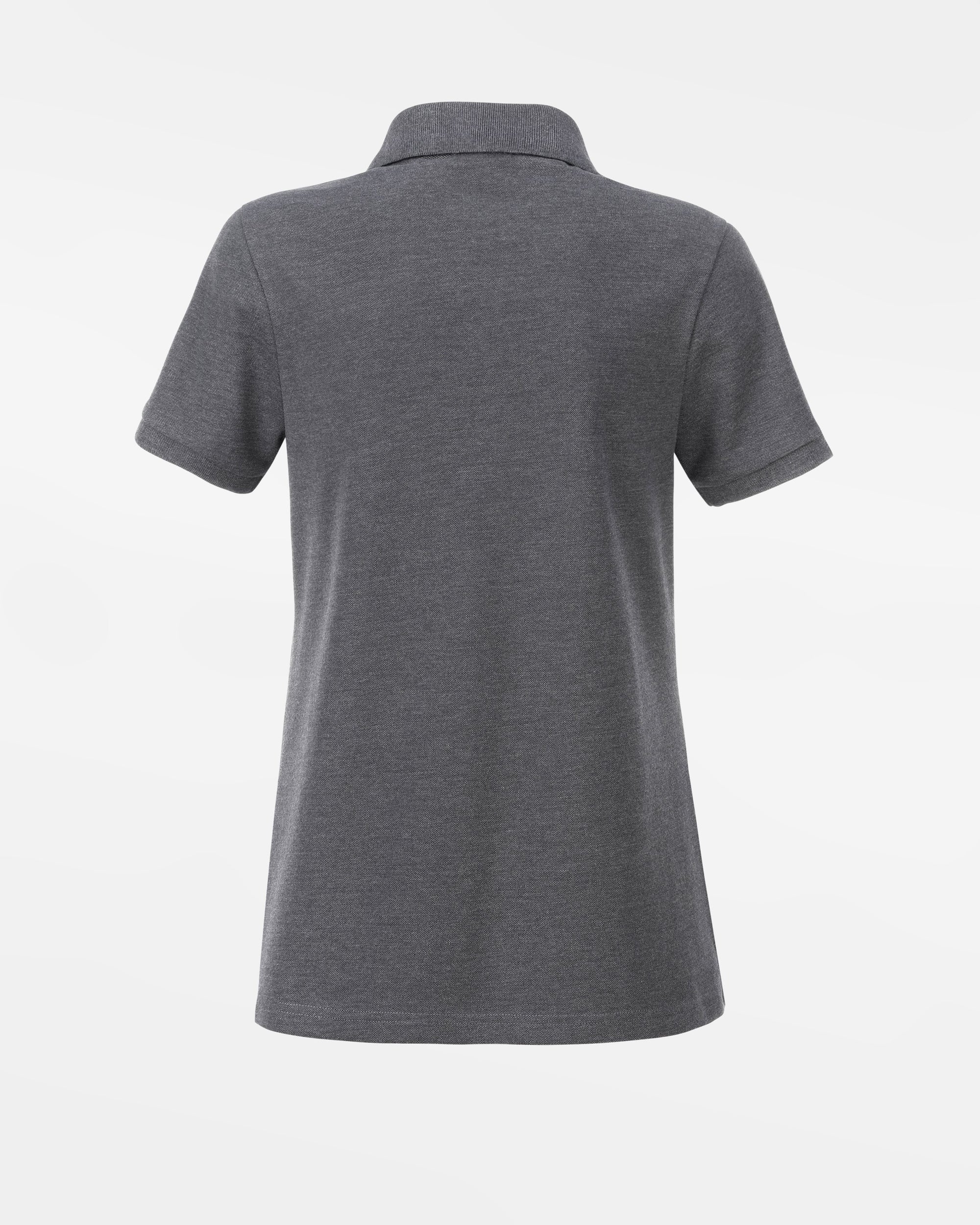 Diamond Pride Ladies Premium Polo-Shirt, heather dunkelgrau-DIAMOND PRIDE