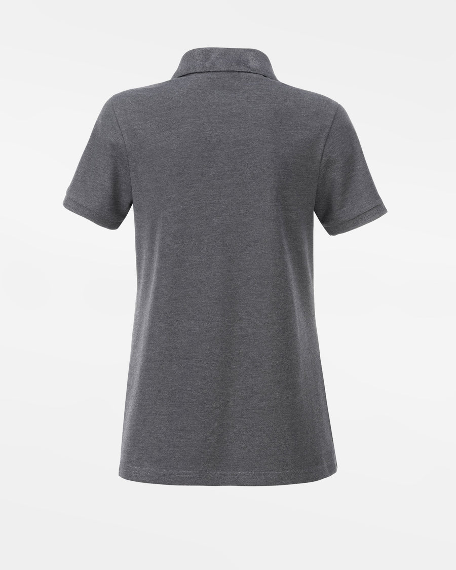 Diamond Pride Ladies Premium Polo-Shirt, heather dunkelgrau-DIAMOND PRIDE