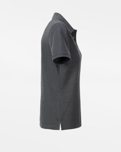 Diamond Pride Ladies Premium Polo-Shirt, heather dunkelgrau-DIAMOND PRIDE