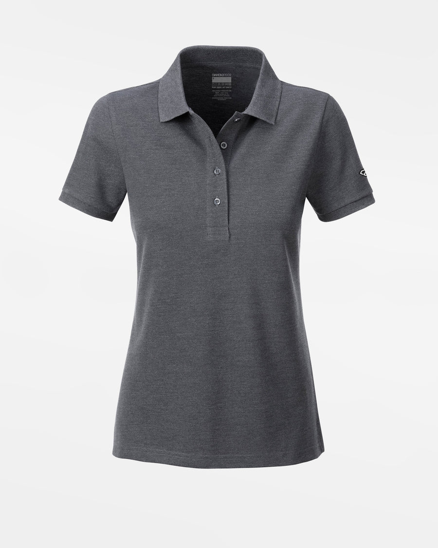 Diamond Pride Ladies Premium Polo-Shirt, heather dunkelgrau-DIAMOND PRIDE