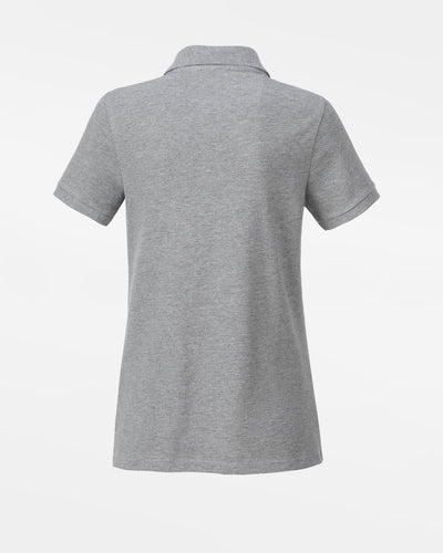 Diamond Pride Ladies Premium Polo-Shirt, heather grau-DIAMOND PRIDE