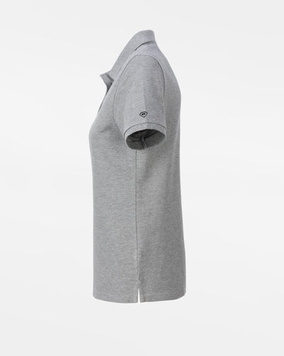 Diamond Pride Ladies Premium Polo-Shirt, heather grau-DIAMOND PRIDE