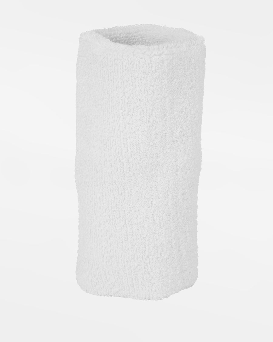 Diamond Pride Long Wristband / Schweissband, weiss-DIAMOND PRIDE