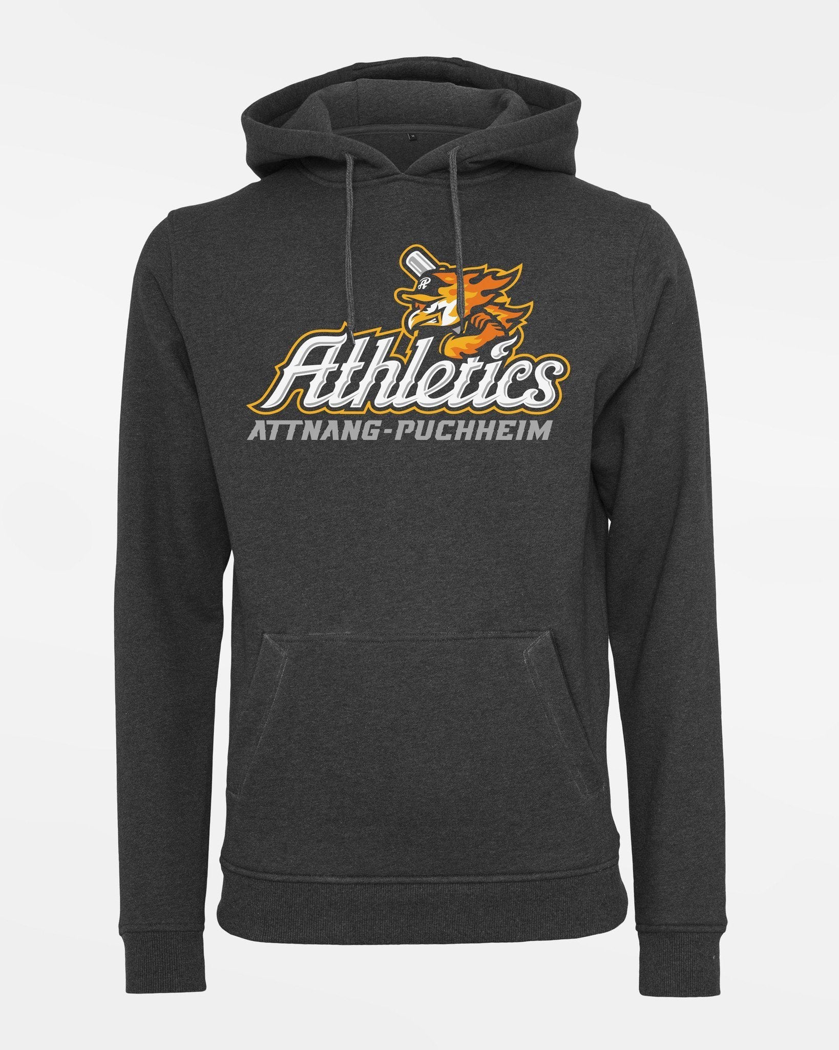 Diamond Pride Premium Hoodie "Attnang Athletics", Primary Logo, heather dunkelgrau-DIAMOND PRIDE