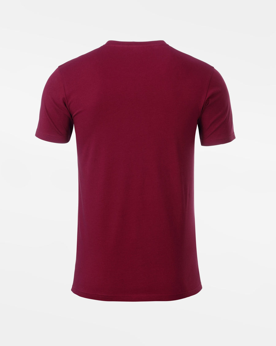Diamond Pride Premium Light T-Shirt "Berlin Flamingos", Script, weinrot-DIAMOND PRIDE