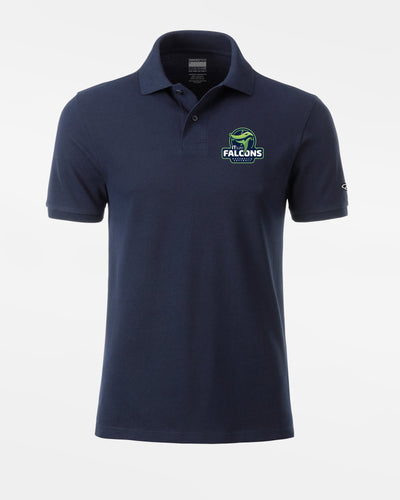 Diamond Pride Premium Polo-Shirt "IT SURE FALCONS", navy blau-DIAMOND PRIDE