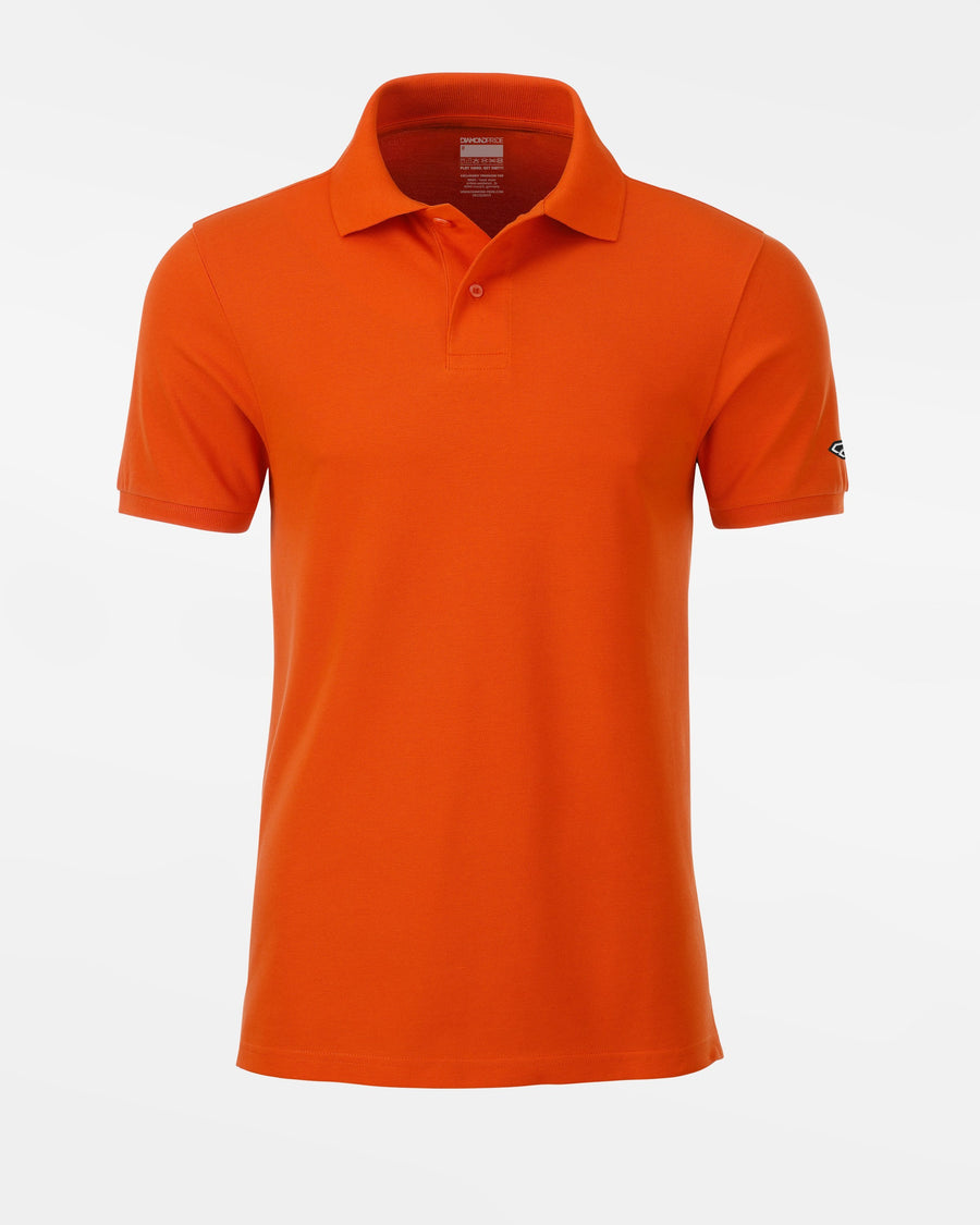 Diamond Pride Premium Polo-Shirt, dunkelorange-DIAMOND PRIDE