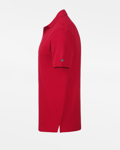 Diamond Pride Premium Polo-Shirt "Hard Bulls", Crest, rot-DIAMOND PRIDE
