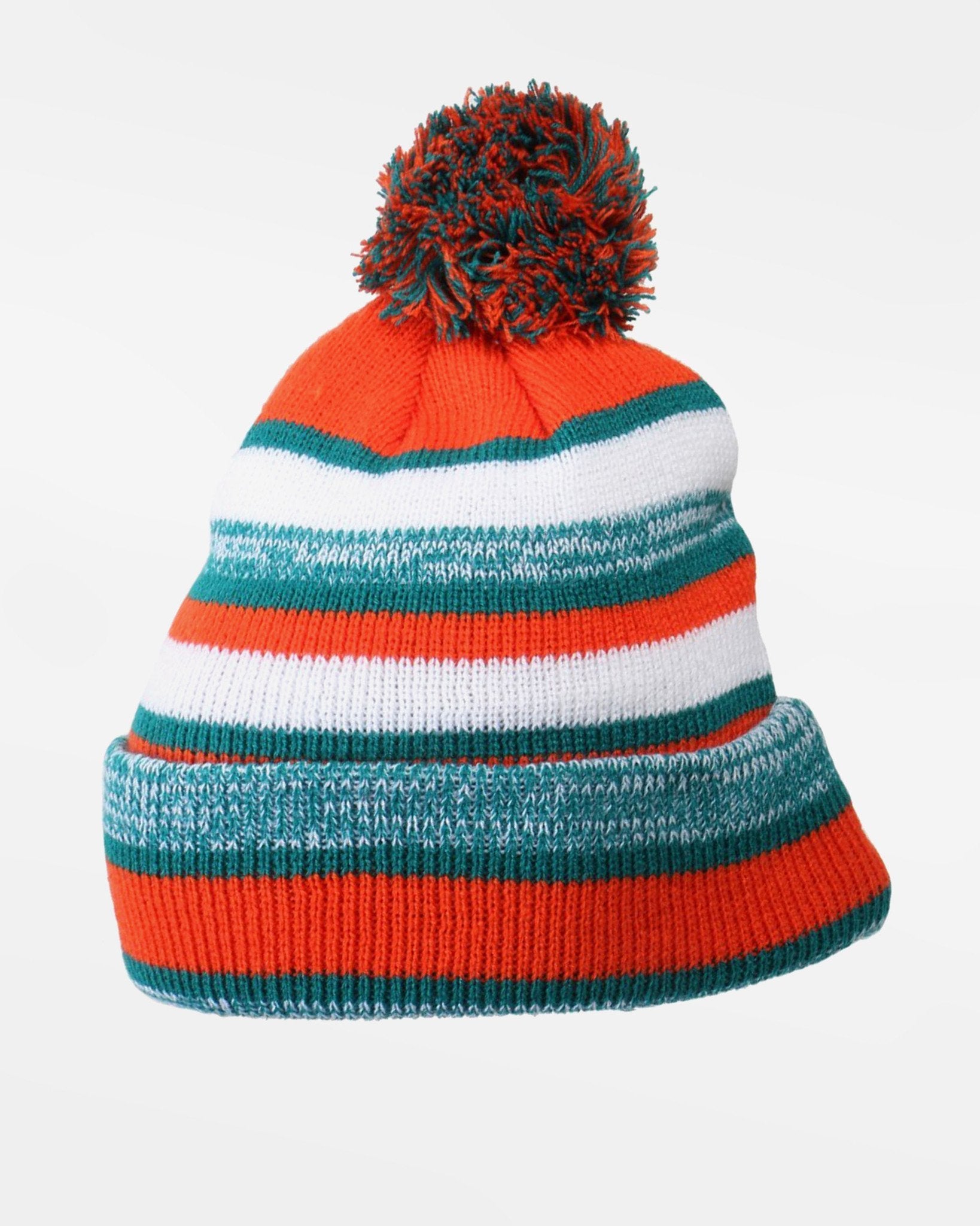 Diamond Pride Striped Premium Beanie, orange-teal blau - AUSLAUFARTIKEL -DIAMOND PRIDE