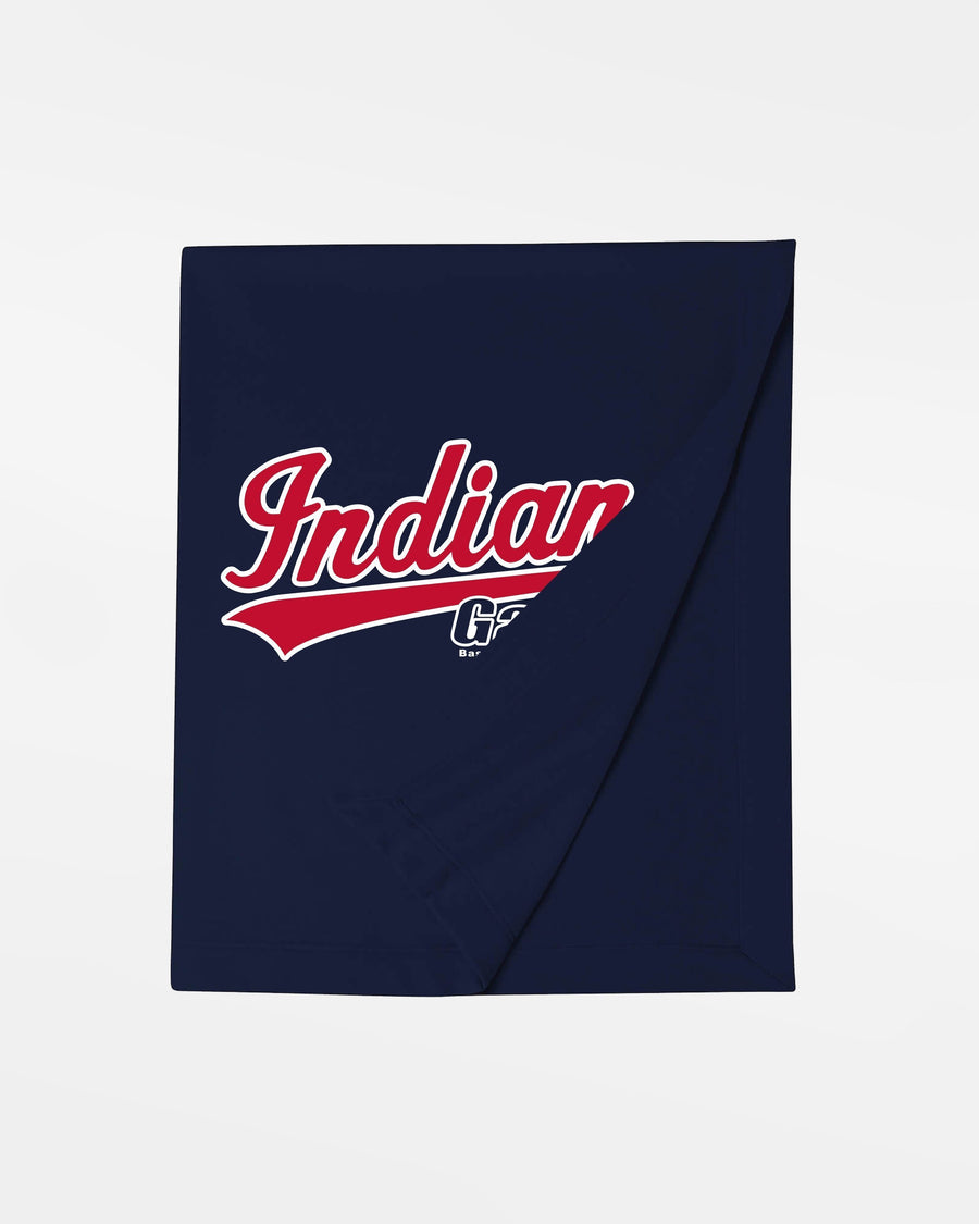 Gildan DryBlend Stadion/FanDecke "Gauting Indians", Script, navy blau-DIAMOND PRIDE