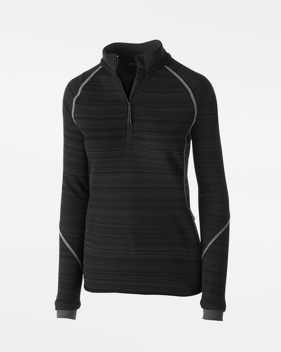 Holloway Deviate Ladies Warmup Pullover, schwarz-DIAMOND PRIDE