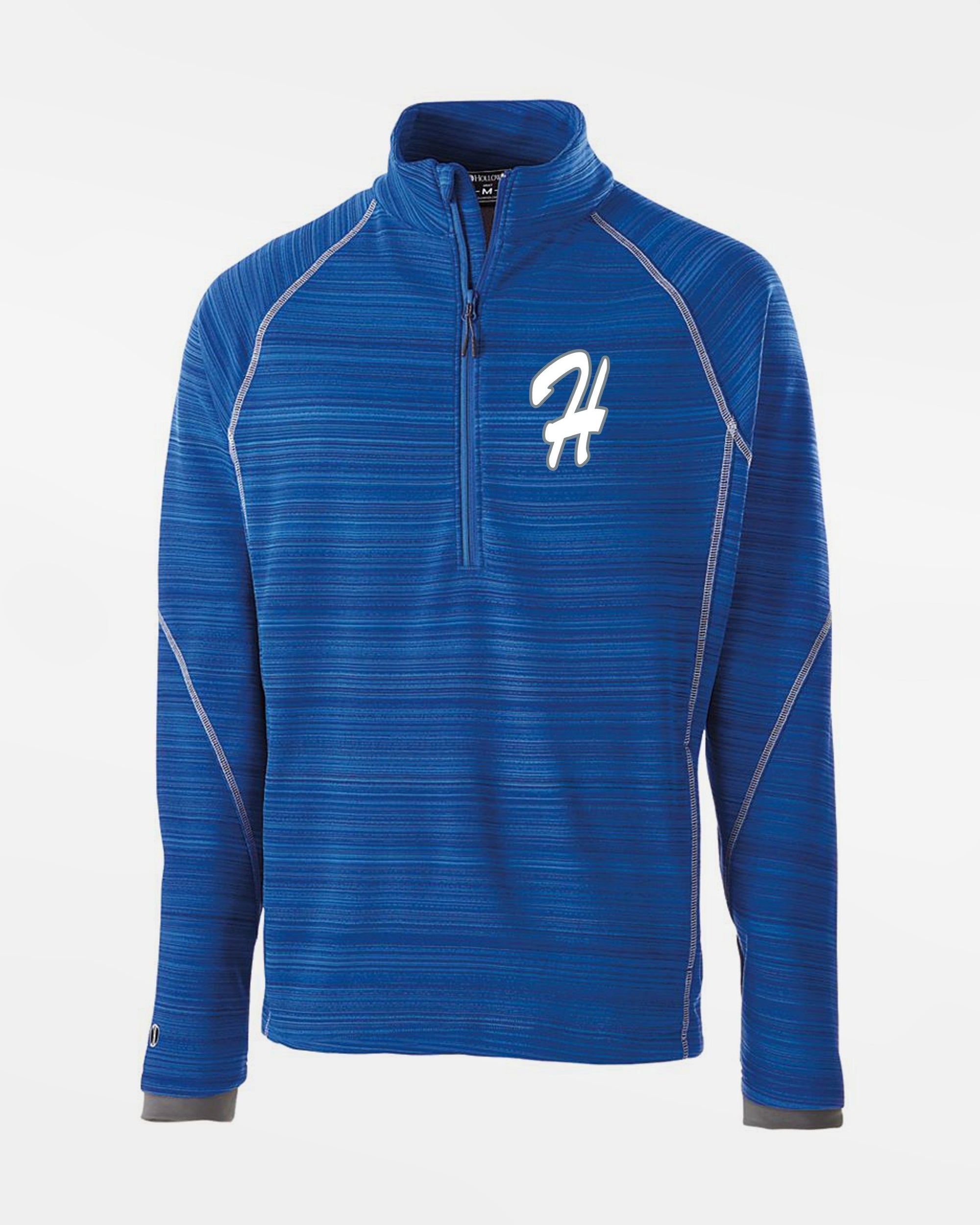 Holloway Deviate Warmup Pullover "Gramastetten Highlanders", royal blau-DIAMOND PRIDE