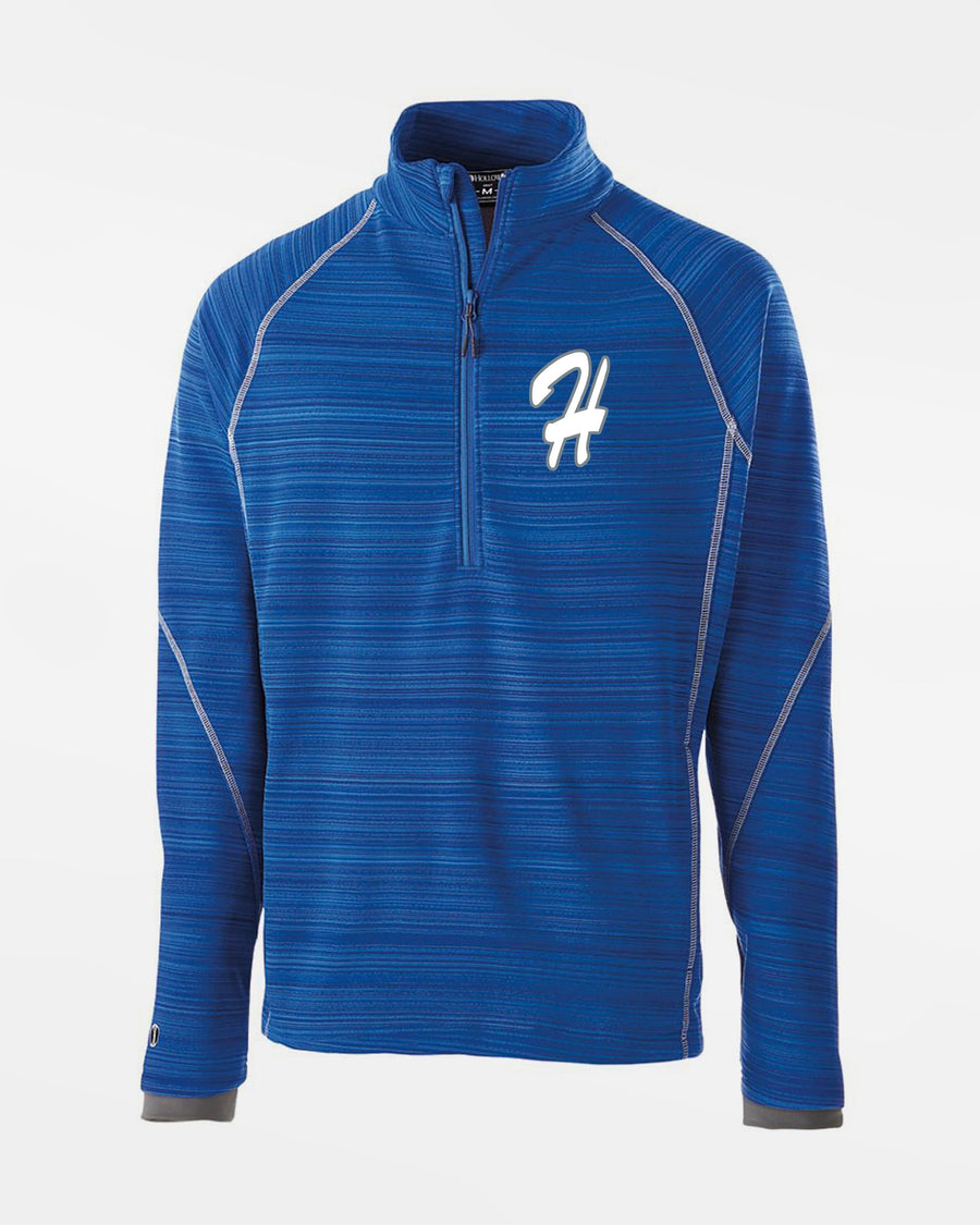 Holloway Deviate Warmup Pullover "Gramastetten Highlanders", royal blau-DIAMOND PRIDE