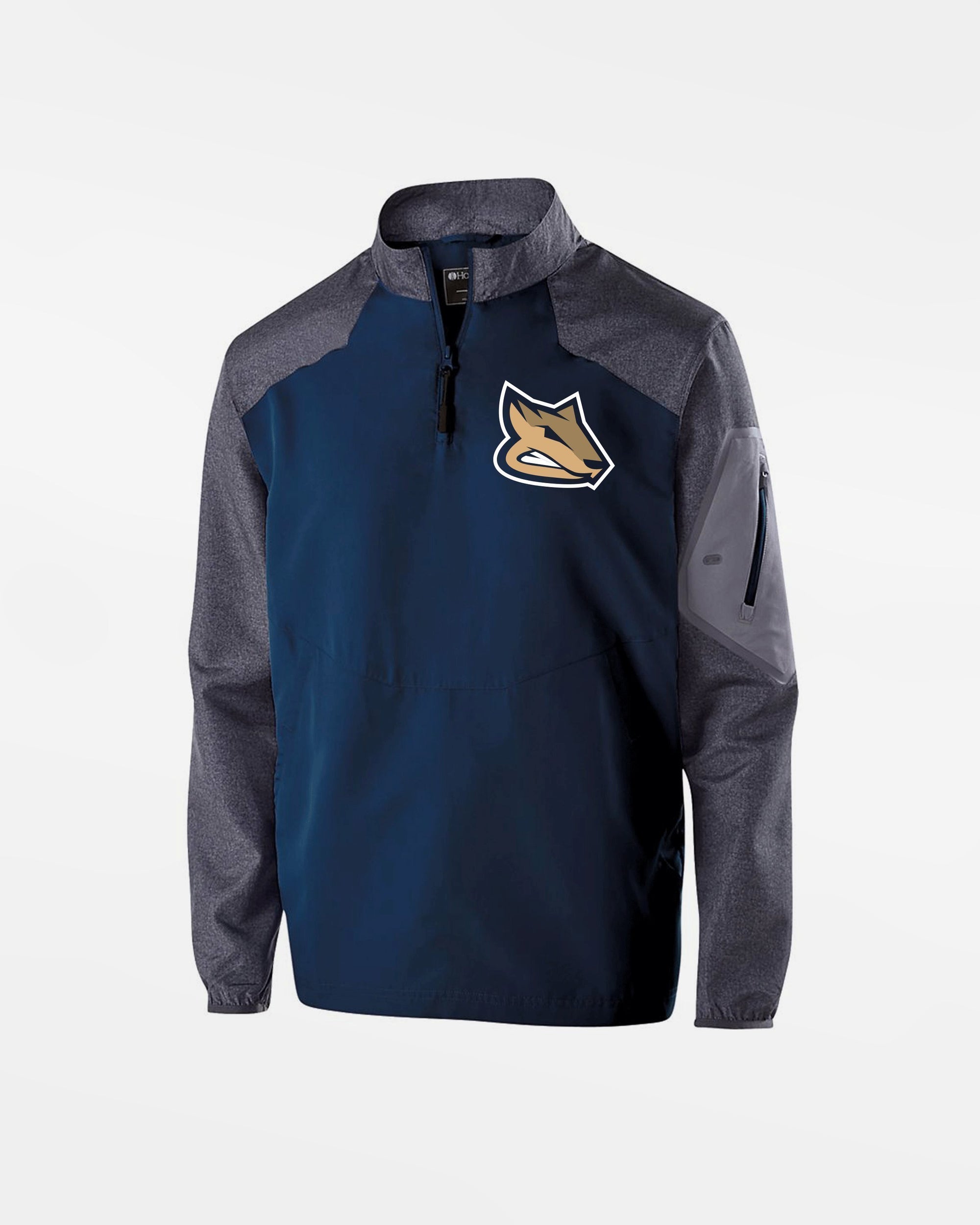 Holloway Kids Raider Warmup Longsleeve Pullover "Hagen Chipmunks", navy blau-grau-DIAMOND PRIDE