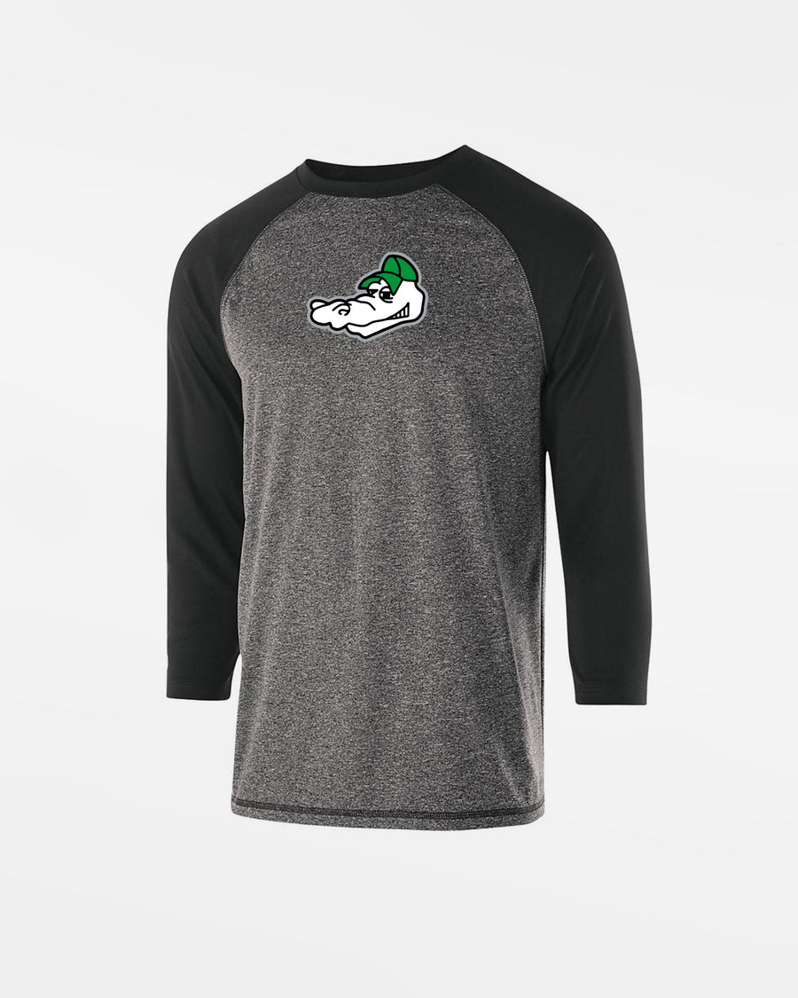 Holloway Kids Typhoon 3/4 Sleeve Functional Shirt "Augsburg Gators", Head, schwarz-DIAMOND PRIDE