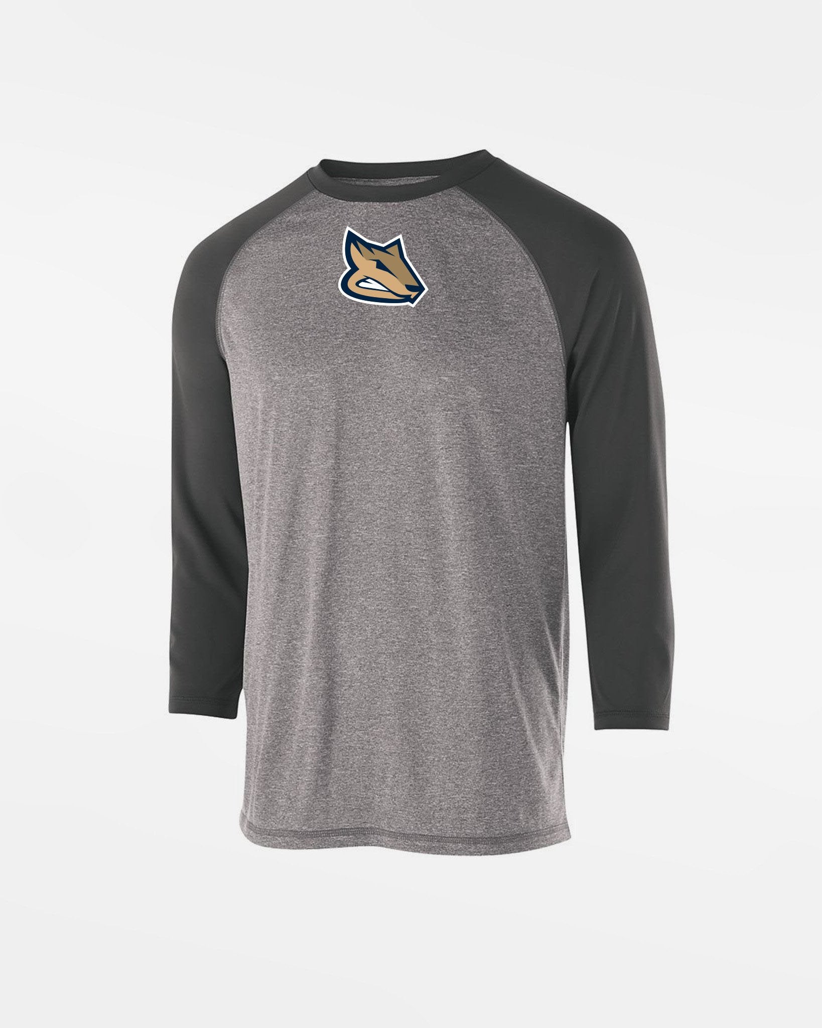 Holloway Kids Typhoon 3/4 Sleeve Functional Shirt "Hagen Chipmunks", dunkelgrau-DIAMOND PRIDE