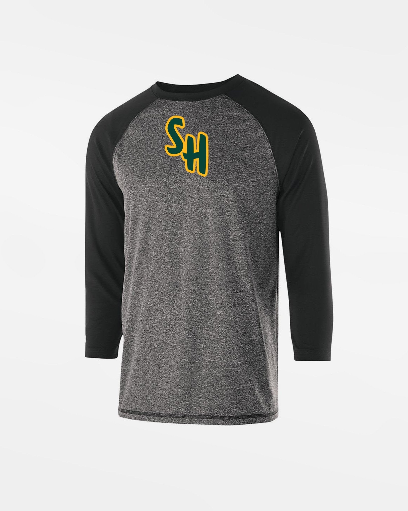 Holloway Kids Typhoon 3/4 Sleeve Functional Shirt "Saarlouis Hornets", SH, schwarz-DIAMOND PRIDE