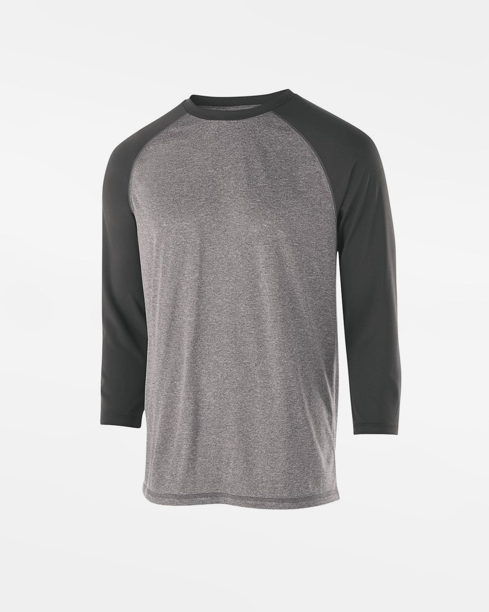 Holloway Kids Typhoon 3/4 Sleeve Functional Shirt, dunkelgrau-DIAMOND PRIDE