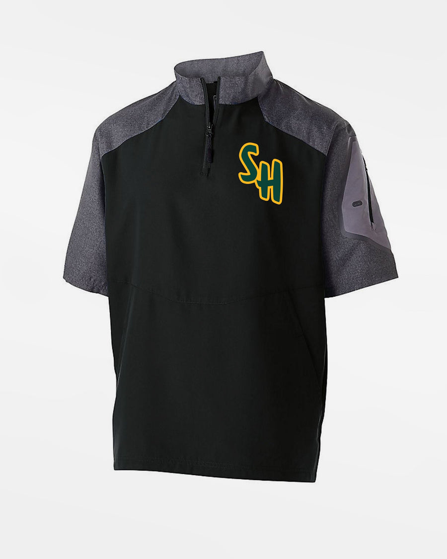 Holloway Raider Warmup Pullover "Saarlouis Hornets", schwarz-grau-DIAMOND PRIDE