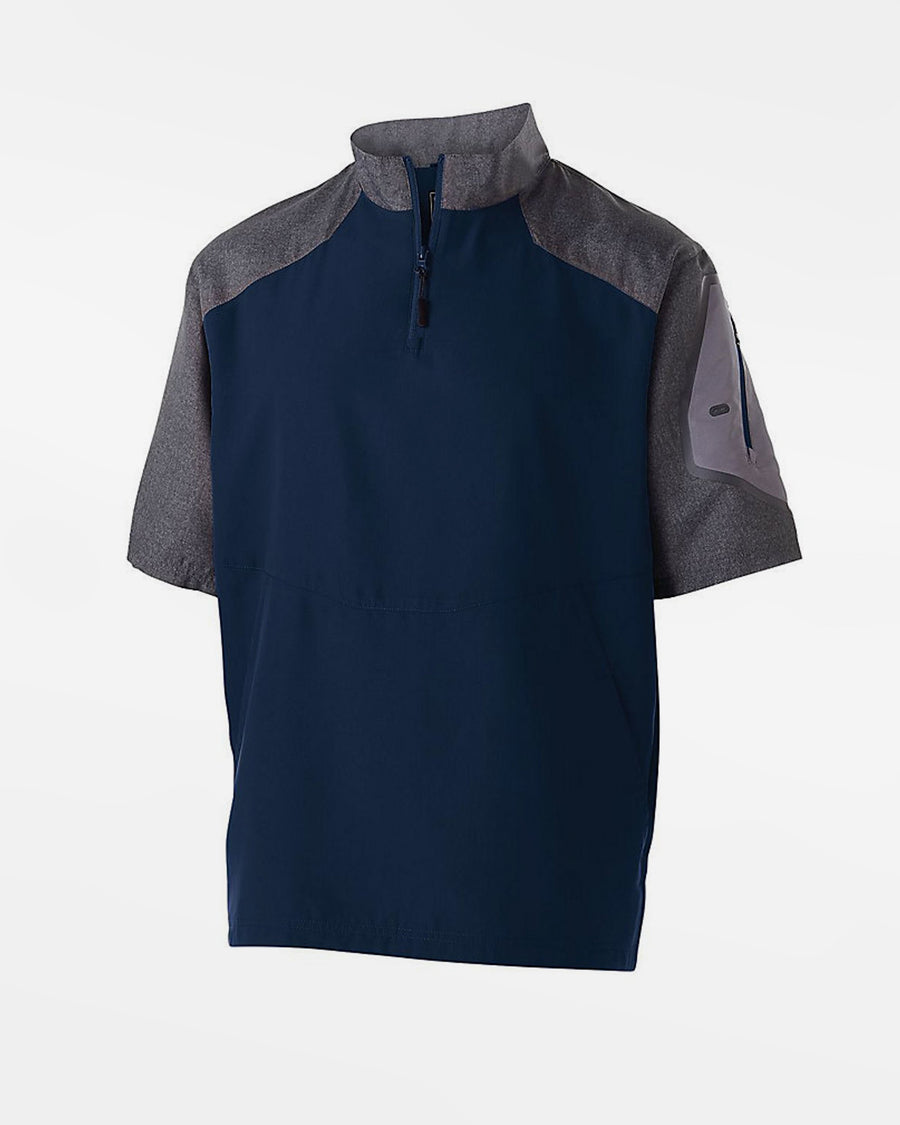 Holloway Raider Warmup Pullover, navy blau-grau-DIAMOND PRIDE