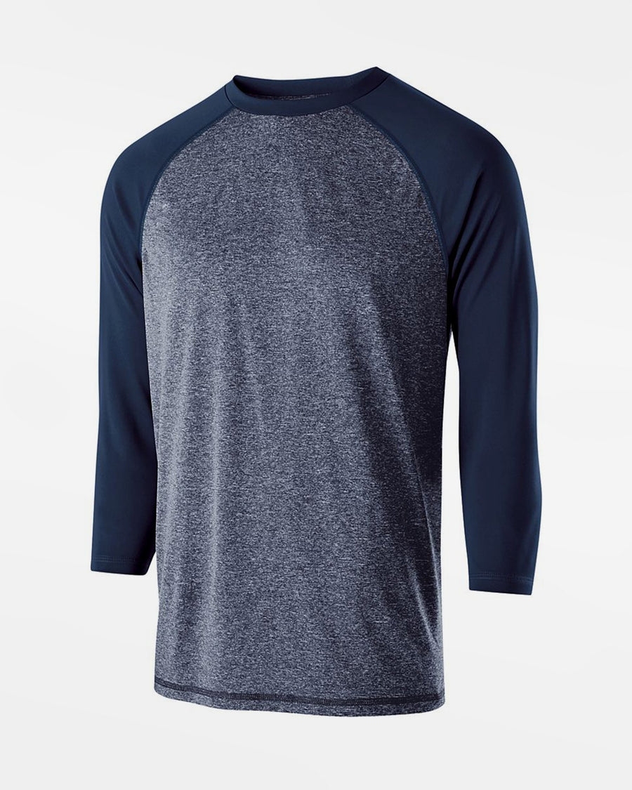 Holloway Typhoon 3/4 Sleeve Functional Shirt, navy blau-DIAMOND PRIDE