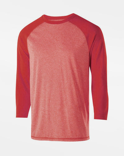 Holloway Typhoon 3/4 Sleeve Functional Shirt, rot-DIAMOND PRIDE
