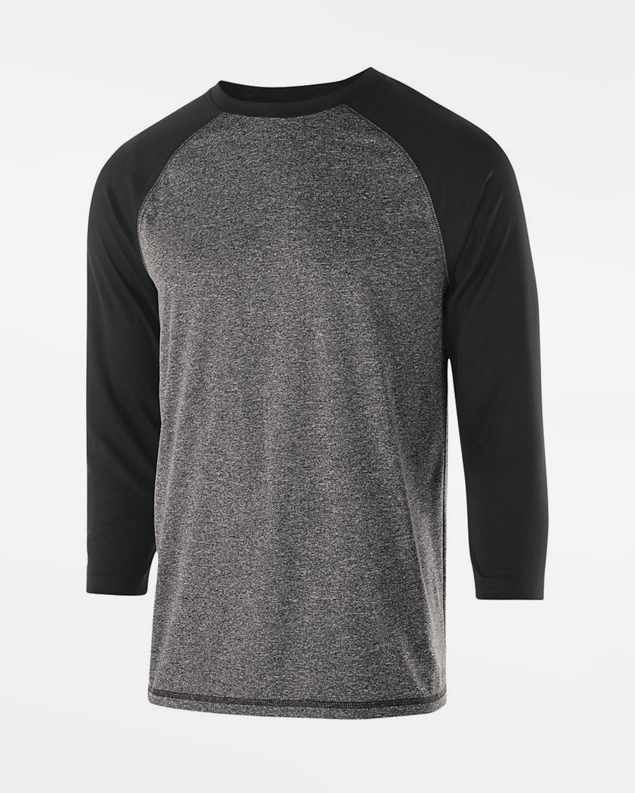 Holloway Typhoon 3/4 Sleeve Functional Shirt, schwarz-DIAMOND PRIDE
