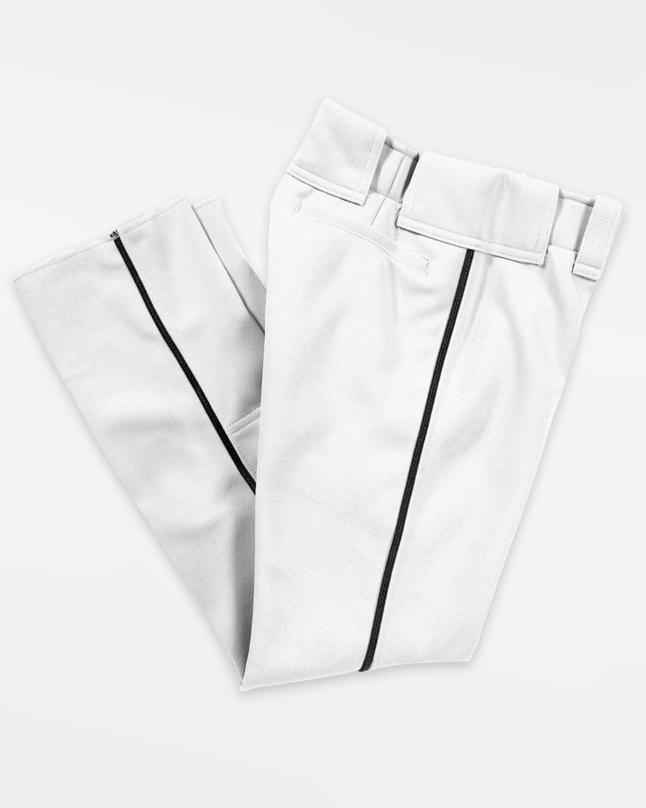 Jersey53 Füssen Royal Bavarians Piped Baseball Pant "Open Leg (Straight)", weiss/schwarz-DIAMOND PRIDE