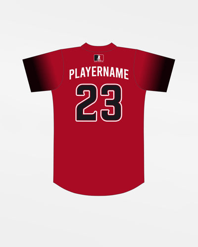 Jersey53 Game Jersey "Freising Grizzlies BBQ BUDGET" Damen, rot-DIAMOND PRIDE