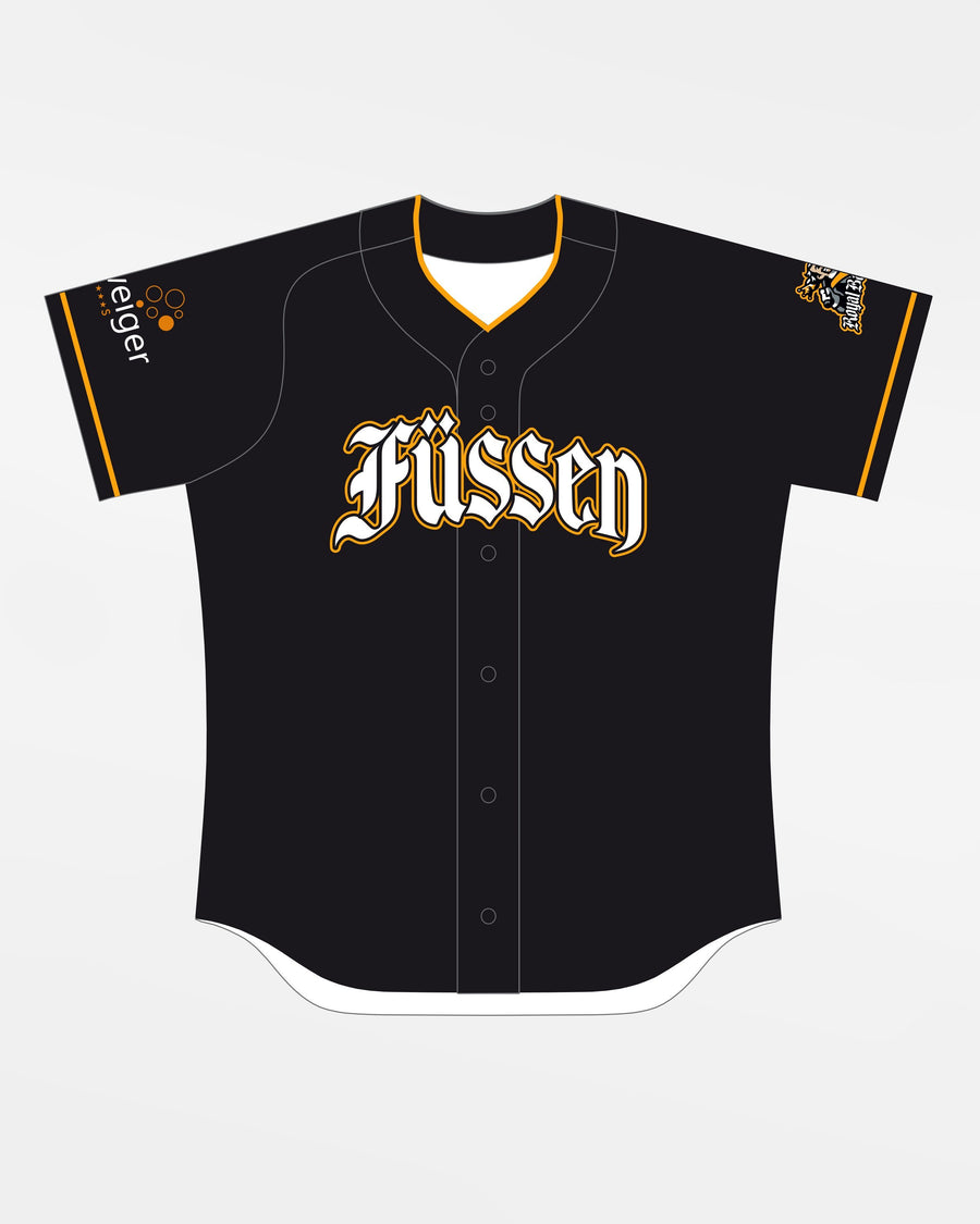 Jersey53 Official Game Jersey ROAD "Füssen Royal Bavarians" schwarz-DIAMOND PRIDE