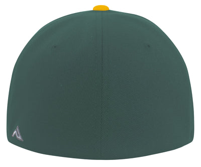 Pacific Performance Flexfit Cap "Attnang Athletics", dunkelgrün-gelb-DIAMOND PRIDE