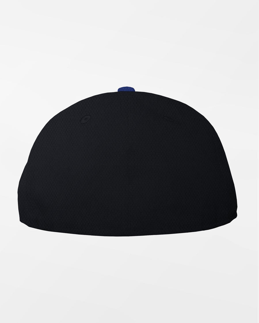 Richardson PTS Flexfit Cap "Raiffeisen Wölfe", Wolf, schwarz-royal blau-DIAMOND PRIDE