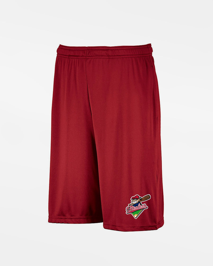 Russell Athletic Kids Stretch-Performance Short mit Taschen "Hamburg Stealers", Batter, rot-DIAMOND PRIDE
