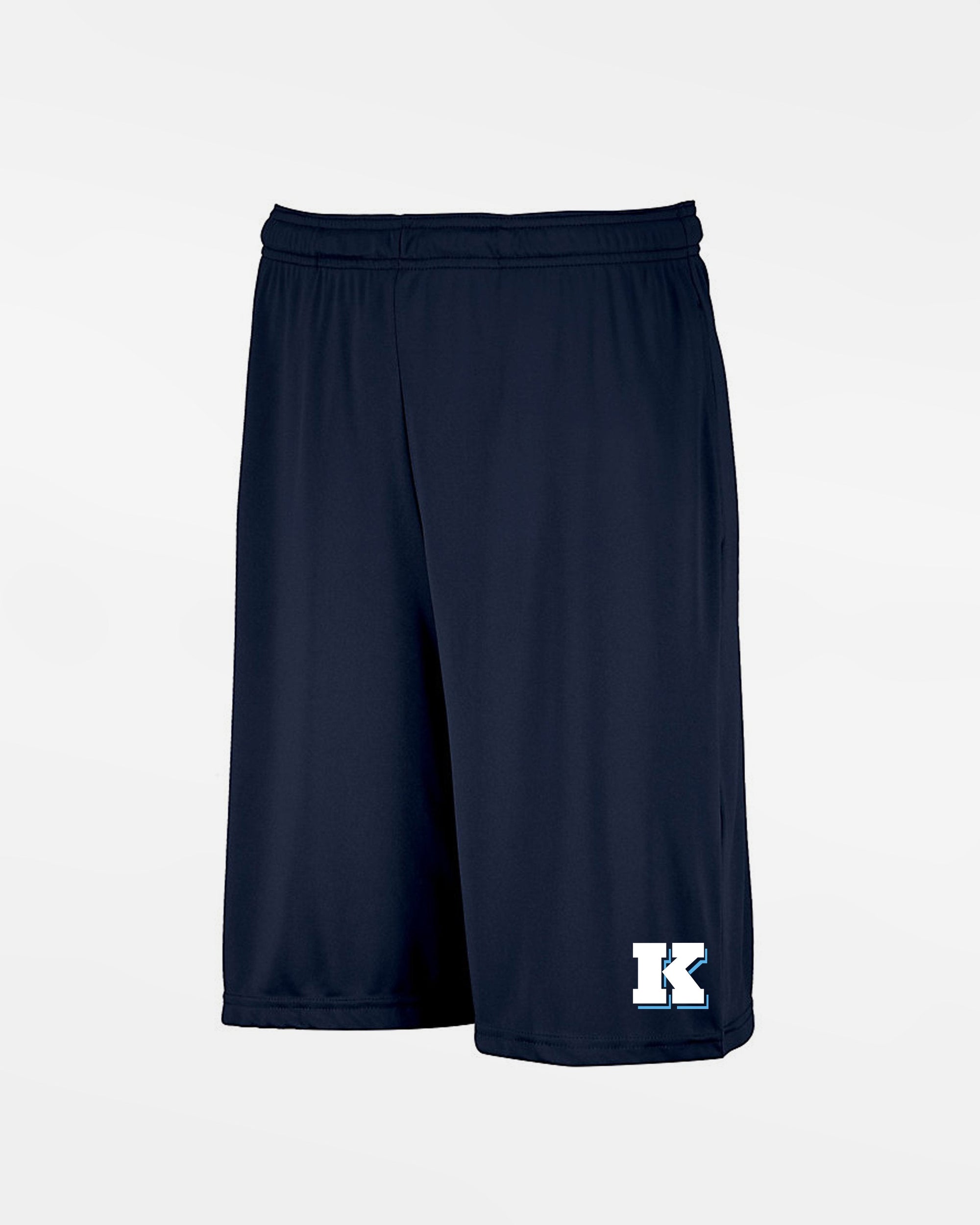 Russell Athletic Kids Stretch-Performance Short mit Taschen "Kiel Seahawks", K, navy blau-DIAMOND PRIDE