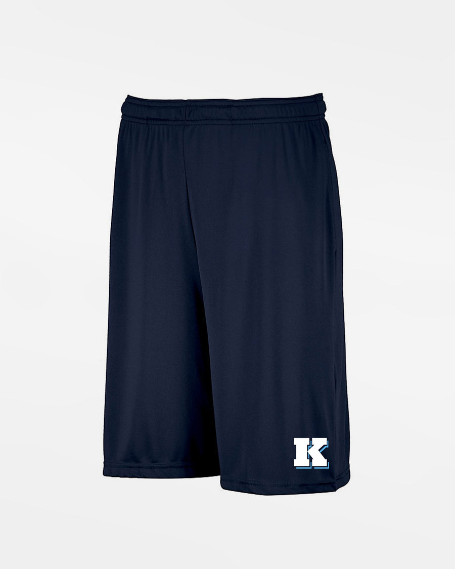 Russell Athletic Kids Stretch-Performance Short mit Taschen "Kiel Seahawks", K, navy blau-DIAMOND PRIDE