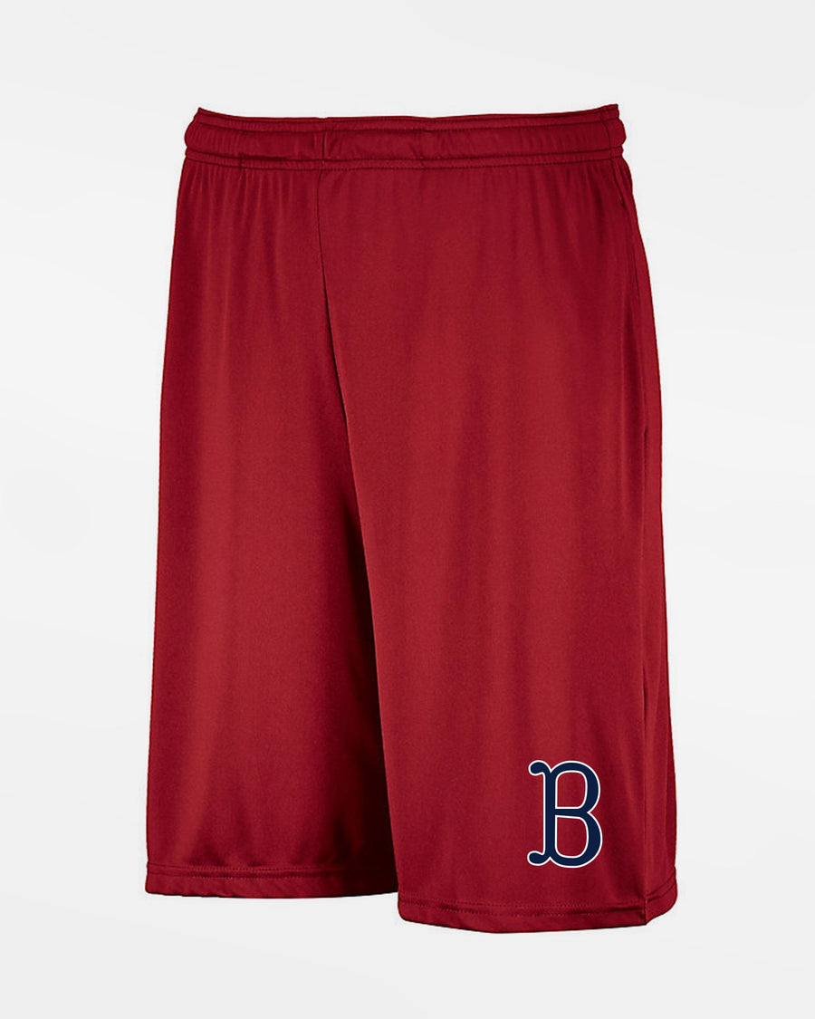 Russell Athletic Stretch-Performance Short mit Taschen "Berlin Skylarks", B, rot-DIAMOND PRIDE