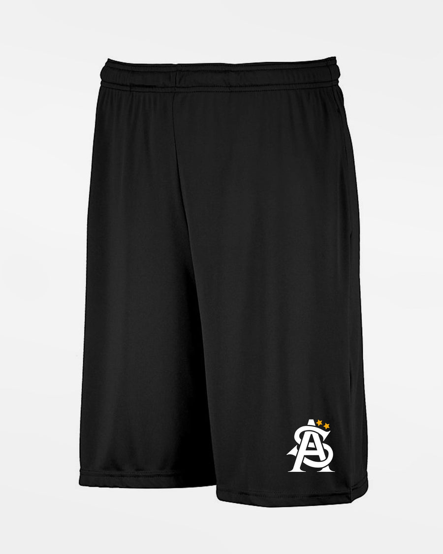 Russell Athletic Stretch-Performance Short mit Taschen "Solingen Alligators", schwarz-DIAMOND PRIDE
