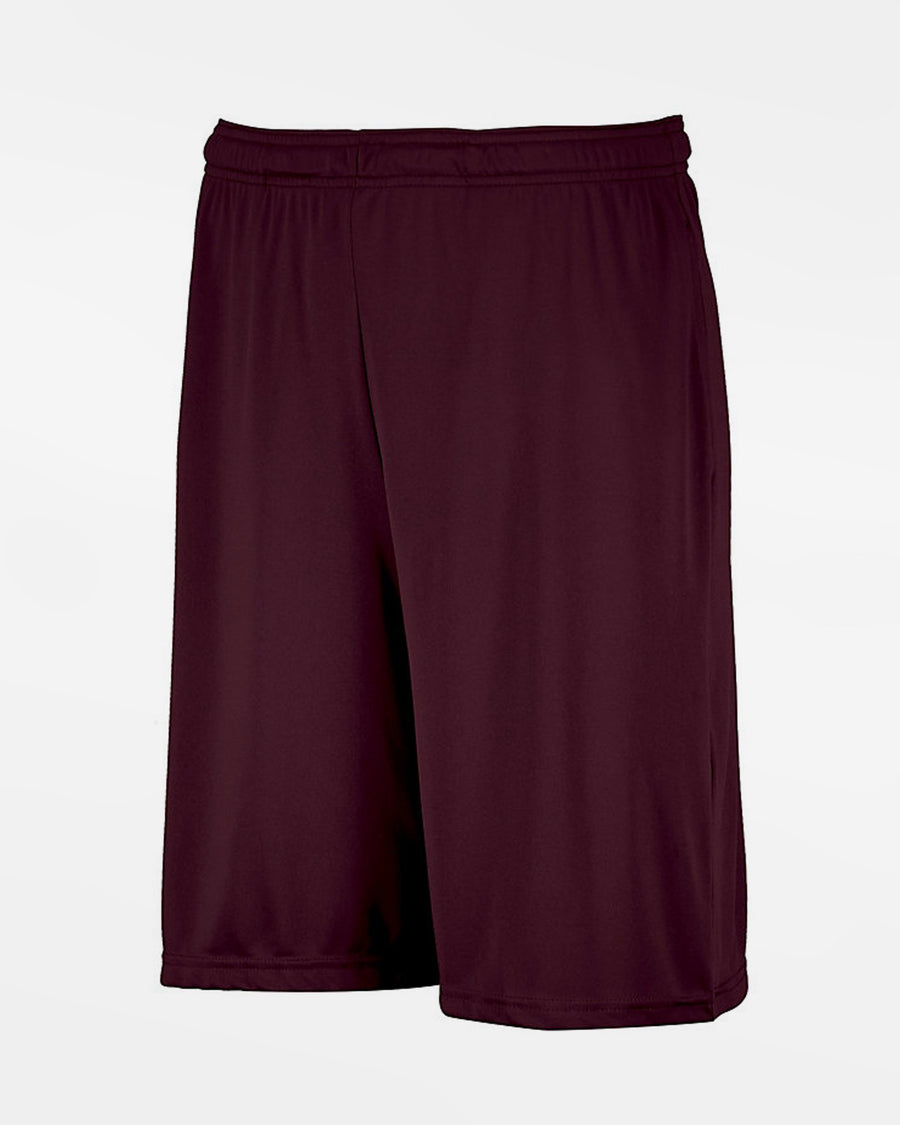 Russell Athletic Stretch-Performance Short mit Taschen, maroon rot-DIAMOND PRIDE
