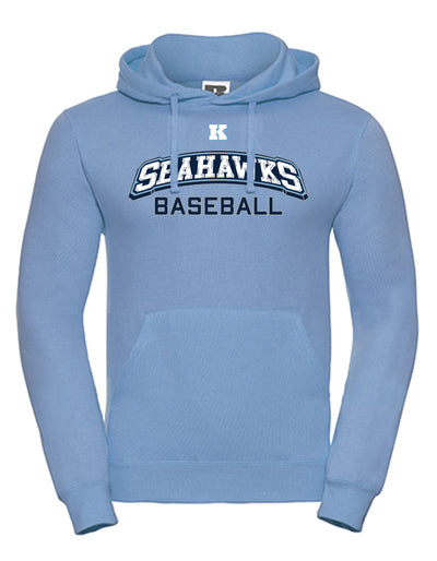 Russell Basic Hoodie "Kiel Seahawks", K & Baseball, sky blau-DIAMOND PRIDE