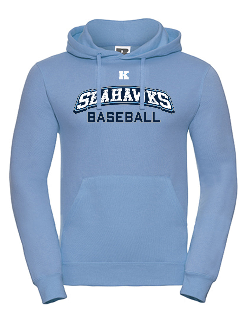 Russell Basic Hoodie "Kiel Seahawks", K & Baseball, sky blau-DIAMOND PRIDE