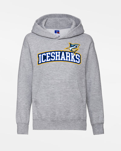 Russell Kids Basic Hoodie "Altdorf Icesharks", Script & Shark, heather grau-DIAMOND PRIDE